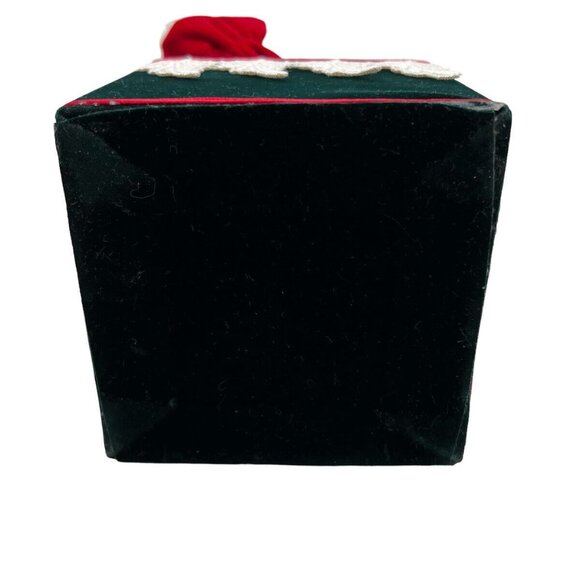 Vintage Jack-In-The-Box Jester Porcelain Doll With Red Velvet Victorian Outfit L - Picture 8 of 10